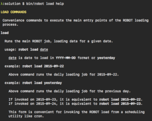Embedded documentation for the load entry point of a project