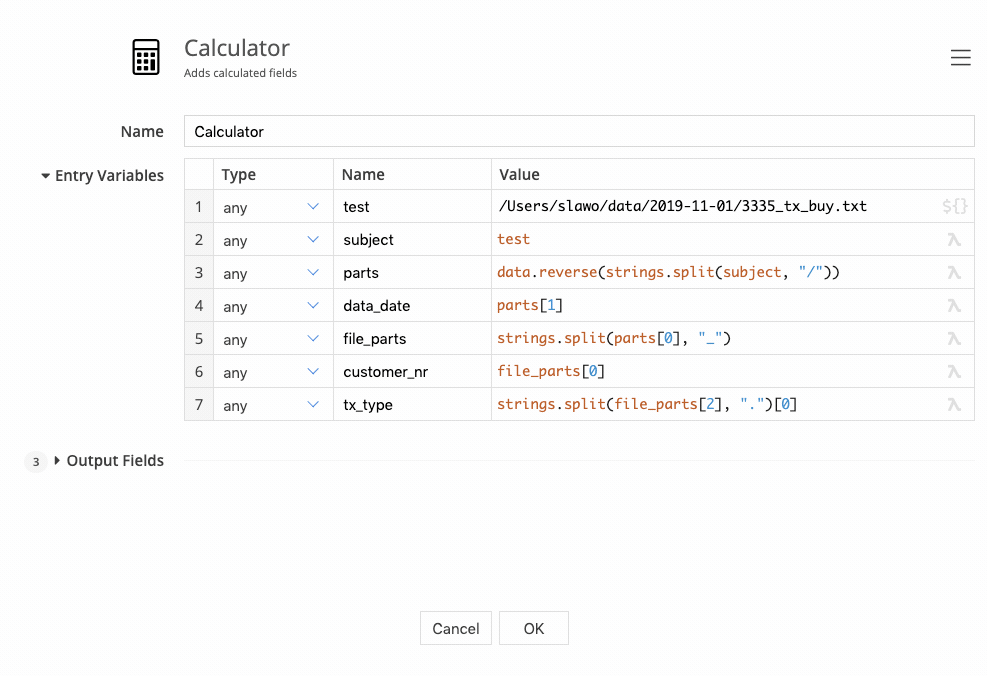 Tweakstreet allows evaluating calculations inline